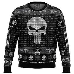The Punisher Ugly Christmas Sweater ANA2207