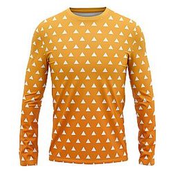 Zenitsu Agatsuma Demon Slayer Long Sleeve Shirt ANA2207
