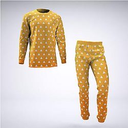 Zenitsu Agatsuma Demon Slayer Pajamas ANA2207