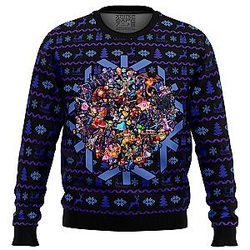 Smash Bros Christmas Brawl Ugly Christmas Sweater ANA2207