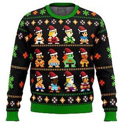Street Fighter Classic Collection Ugly Christmas Sweater ANA2207