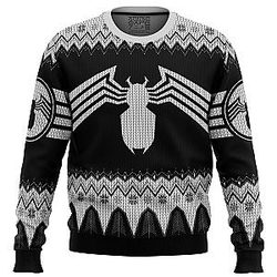 Venom Marvel Venom Symbol Ugly Christmas Sweater ANA2207