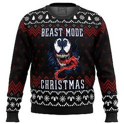 Venom Beast Mode Christmas Ugly Christmas Sweater ANA2207