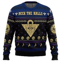 Yugioh Deck the Halls Ugly Christmas Sweater ANA2207