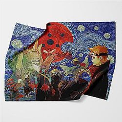 Akatsuki Infinite Tsukuyomi Naruto Starry Night Fleece Blanket ANA2207