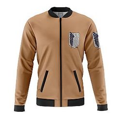 Scouting Regiment Attack on Titan Fleece Bomber Jacket ANA2207