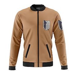 Scouting Regiment Attack on Titan Quilted Bomber Jacket ANA2207