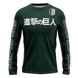 Scouting Regiment Attack on Titan Long Sleeve Shirt ANA2207