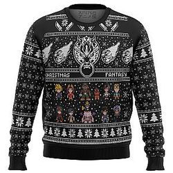 Final Fantasy 7 VII FF7 Ugly Christmas Sweater ANA2207