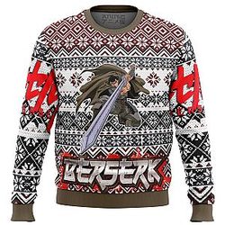 Berserk Guts Ugly Christmas Sweater ANA2207