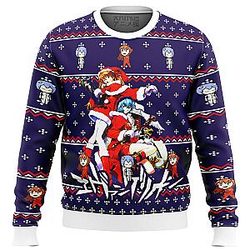 Evangelion Holiday Ugly Christmas Sweater ANA2207