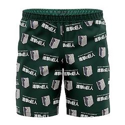 Scouting Regiment Attack on Titan Hawaiian Board Shorts ANA2207