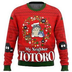 My Neighbor TOTORO CHRISTMAS Ugly Christmas Sweater ANA2207