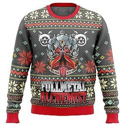 Fullmetal Alchemist Alt Ugly Christmas Sweater ANA2207