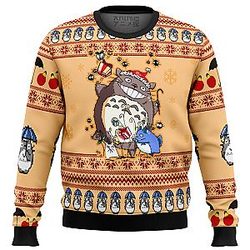 My Neighbor Totoro alt Ugly Christmas Sweater ANA2207