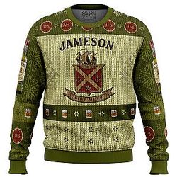 Jameson Irish Whiskey Ugly Christmas Sweater ANA2207