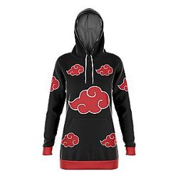 Naruto Akatsuki Hoodie Dress ANA2207