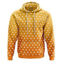 Zenitsu Agatsuma Demon Slayer Hoodie ANA2207