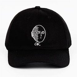 One Punch Man Cap - Printed Cotton Baseball Anime Cap