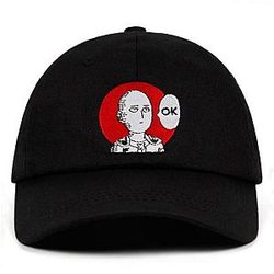 One Punch Man Cap - Printed Cotton Baseball Cap Anime