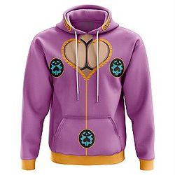 Giorno Giovanna Anime Jojo’s Bizarre Adventure Hoodie ANA2207