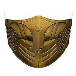 Scorpion Mask Mortal Kombat Face Mask ANA2207