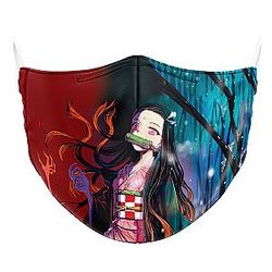 Nezuko Pattern V4 Demon Slayer Face Mask ANA2207