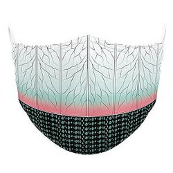 Shinobu Pattern Demon Slayer Face Mask ANA2207