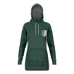 Scouting Regiment Attack on Titan Hoodie Dress ANA2207