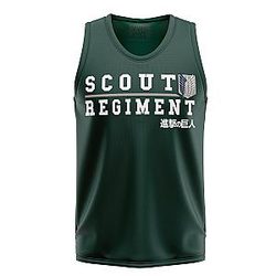 Scouting Regiment Attack on Titan Basketball Jersey ANA2207