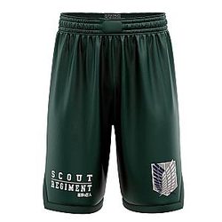Scouting Regiment Attack on Titan Basketball Shorts ANA2207