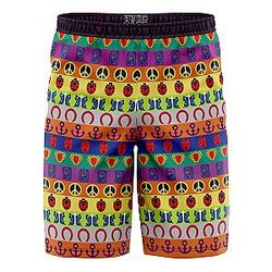 All Symbols Pattern Jojo's Bizarre Adventure Athletic Shorts ANA2207