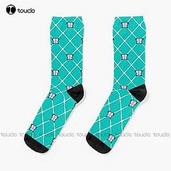 Jojos Bizarre Adventure Socks - Long Black Socks Unisex Adult Teen Youth Sock