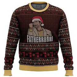 Fatherrrr The IT Crowd Ugly Christmas Sweater ANA2207