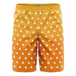 Zenitsu Agatsuma Demon Slayer Athletic Shorts ANA2207
