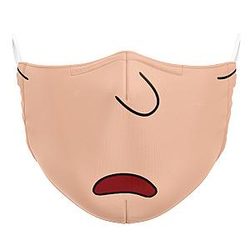 Cartoon Rick Half Face Rick and Morty Face Mask ANA2207