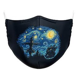 Starry Night Castle Howl's Moving Castle Face Mask ANA2207
