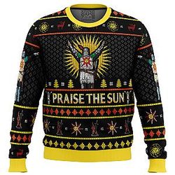 Dark Souls Praise the Sun Ugly Christmas Sweater ANA2207
