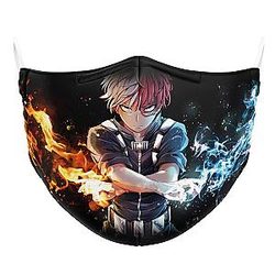 Shoto Todoroki My Hero Academia Face Mask ANA2207