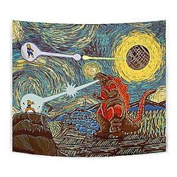 Epic Battle Dragonball Z Starry Night Tapestry ANA2207