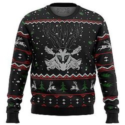 Ghibli Forest Spirit Ugly Christmas Sweater ANA2207
