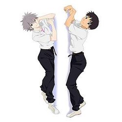 Neon Genesis Evangelion Body Pillows - Shinji Ikari Kaworu Nagisa Anime Dakimakura Body Pillow