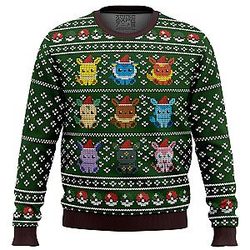 Pokemon Eevee Eeveelutions Ugly Christmas Sweater ANA2207