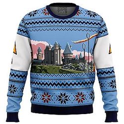 Harry Potter Retro Hogwarts Ugly Christmas Sweater ANA2207