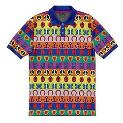 All Symbols Pattern Jojo’s Bizarre Adventure Polo Shirt ANA2207
