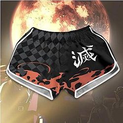 Demon Slayer Shorts For Her - Creative Anime Designed Women Shorts