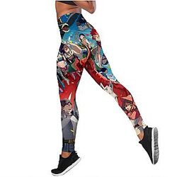 My Hero Academia Leggings - Printed Sweatpants for Women Fitness Legging