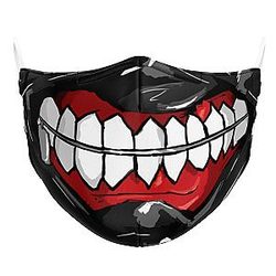 Kaneki's Mask V3 Tokyo Ghoul Face Mask ANA2207