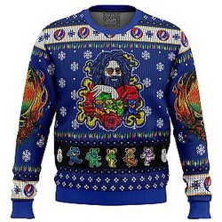 Jerry Garcia Grateful Dead Ugly Christmas Sweater ANA2207