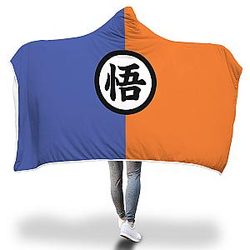 Goku Dragon Ball Z Hooded Blanket ANA2207